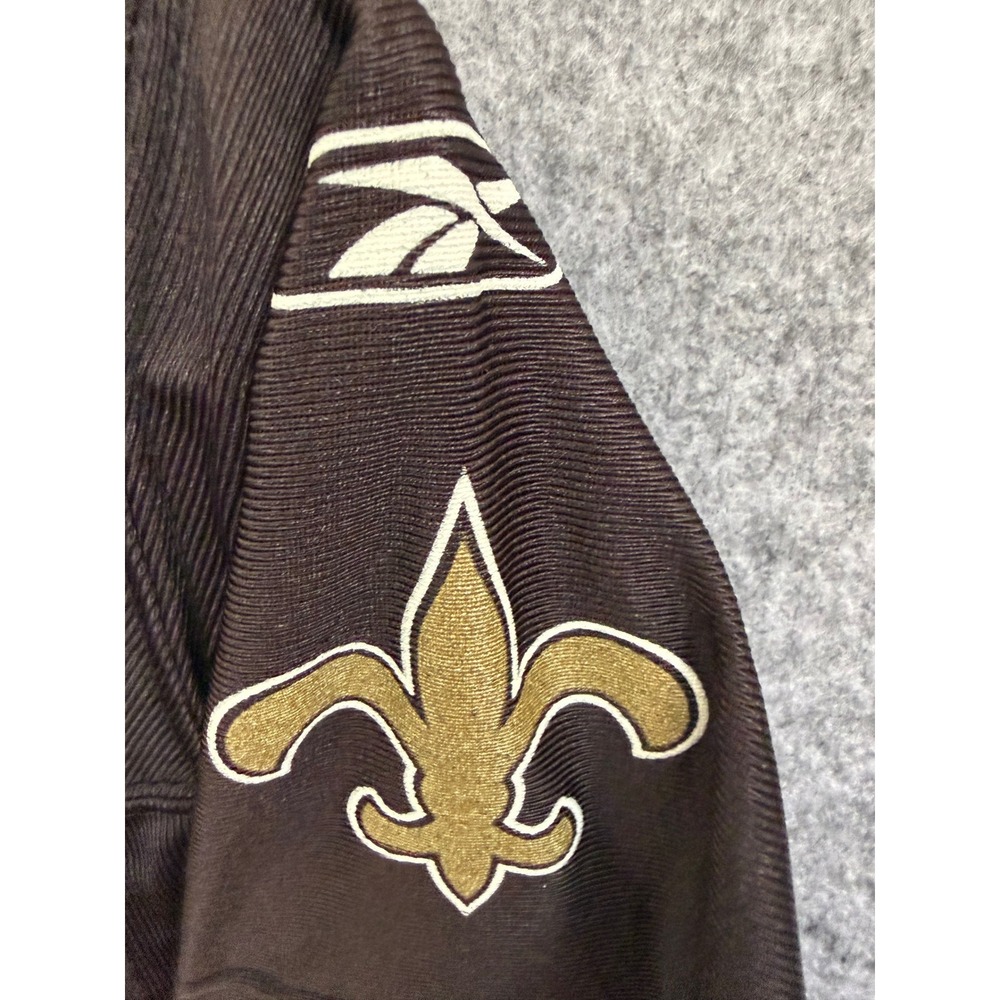 Reebok New Orleans Saints Drew Brees Super Bowl XLIV Jersey Kids Small Black 9 - Picture 6 of 10